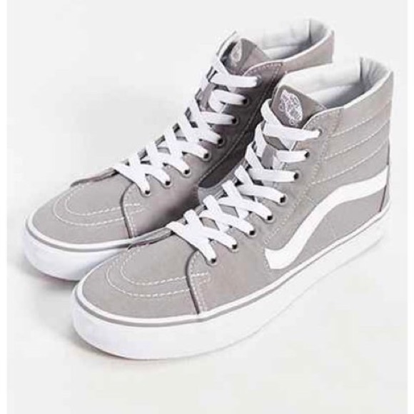 grey high vans